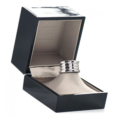 Bulgari 18K White Gold B.Zero1 Four-Band Ring 51 5.75 6 of 6