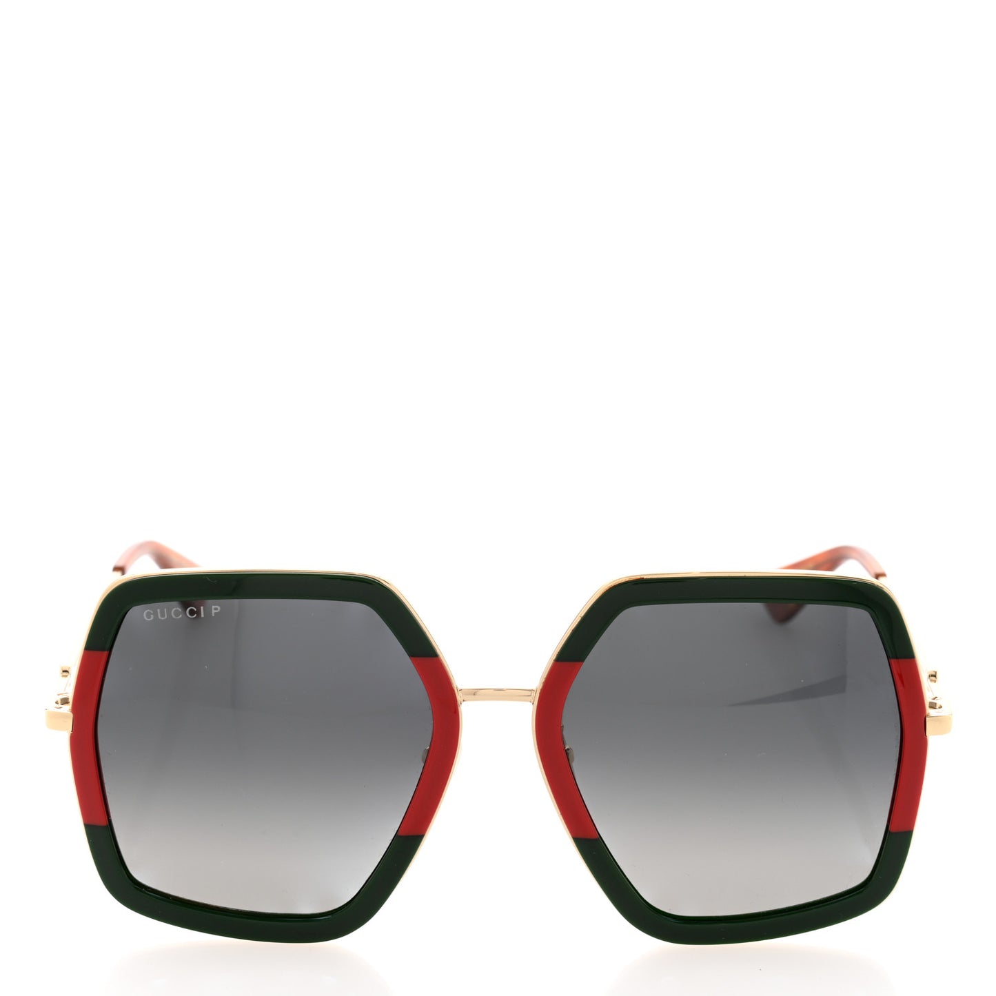 Square Frame Web GG0106S Sunglasses Tortoise