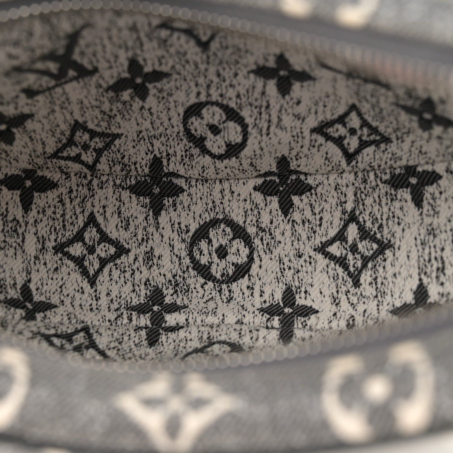 Louis Vuitton Monogram Jacquard Denim Loop Black 5 of 9