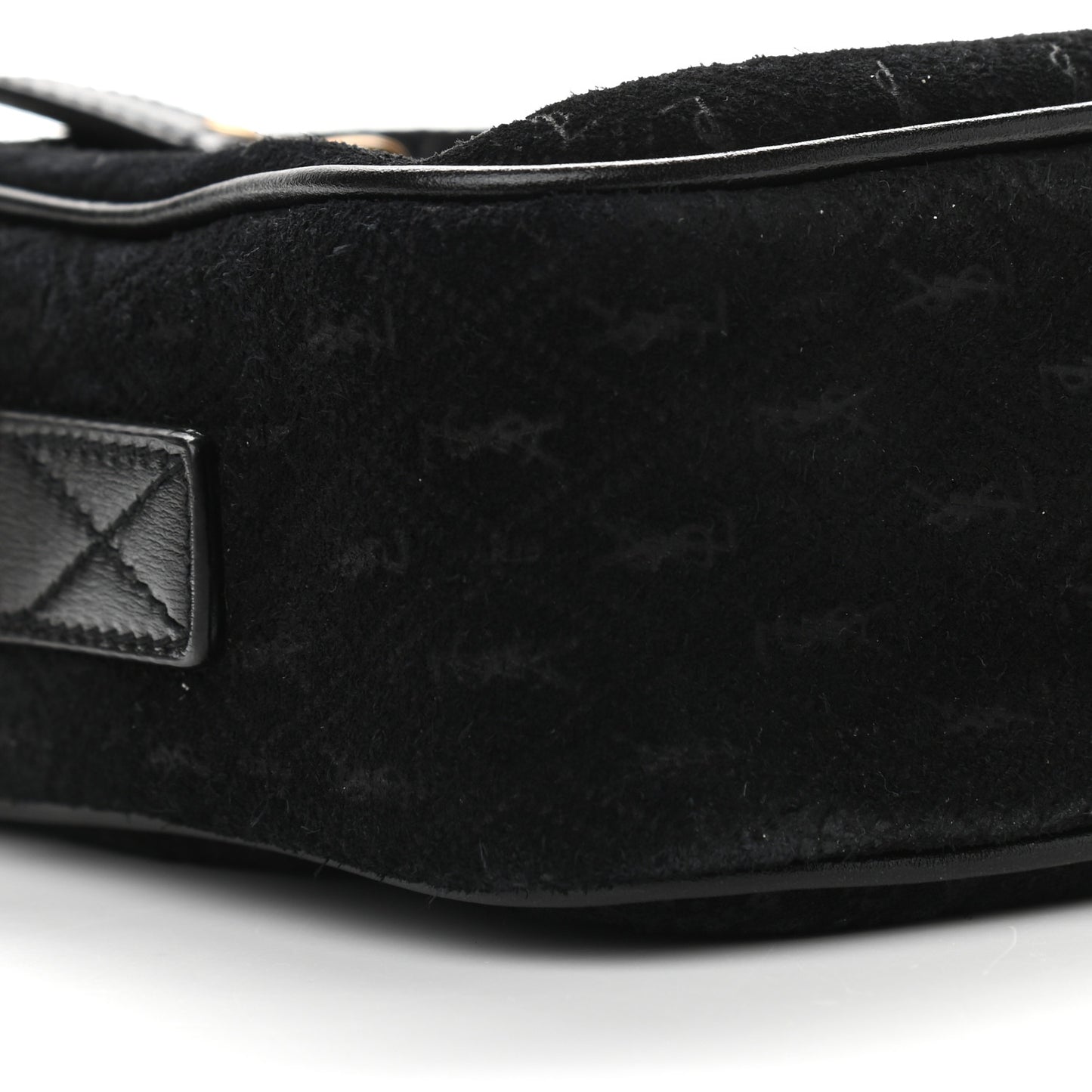 Monogram All Over Camera Bag Black