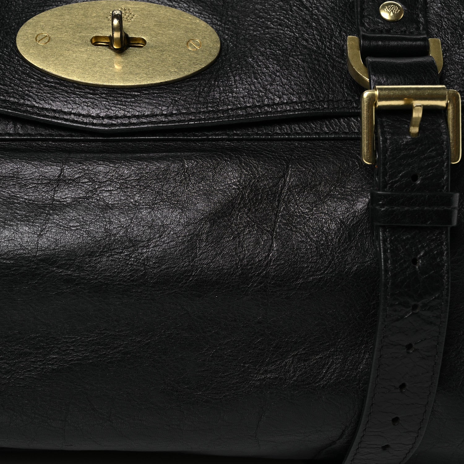 Mulberry Soft Buffalo Oversized Alexa Black 9 of 14