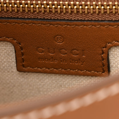 Gucci Calfskin Medium Blondie Top Handle Flap Bag Light Brown 6 of 11