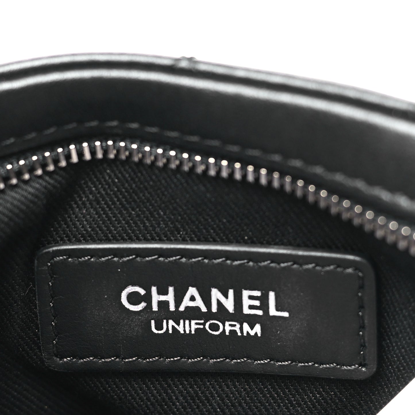 Lambskin Quilted Crossbody Bag Black