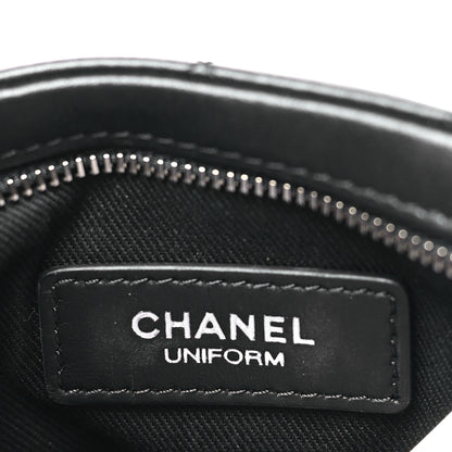 Chanel Lambskin Quilted Crossbody Bag Black 6 of 11