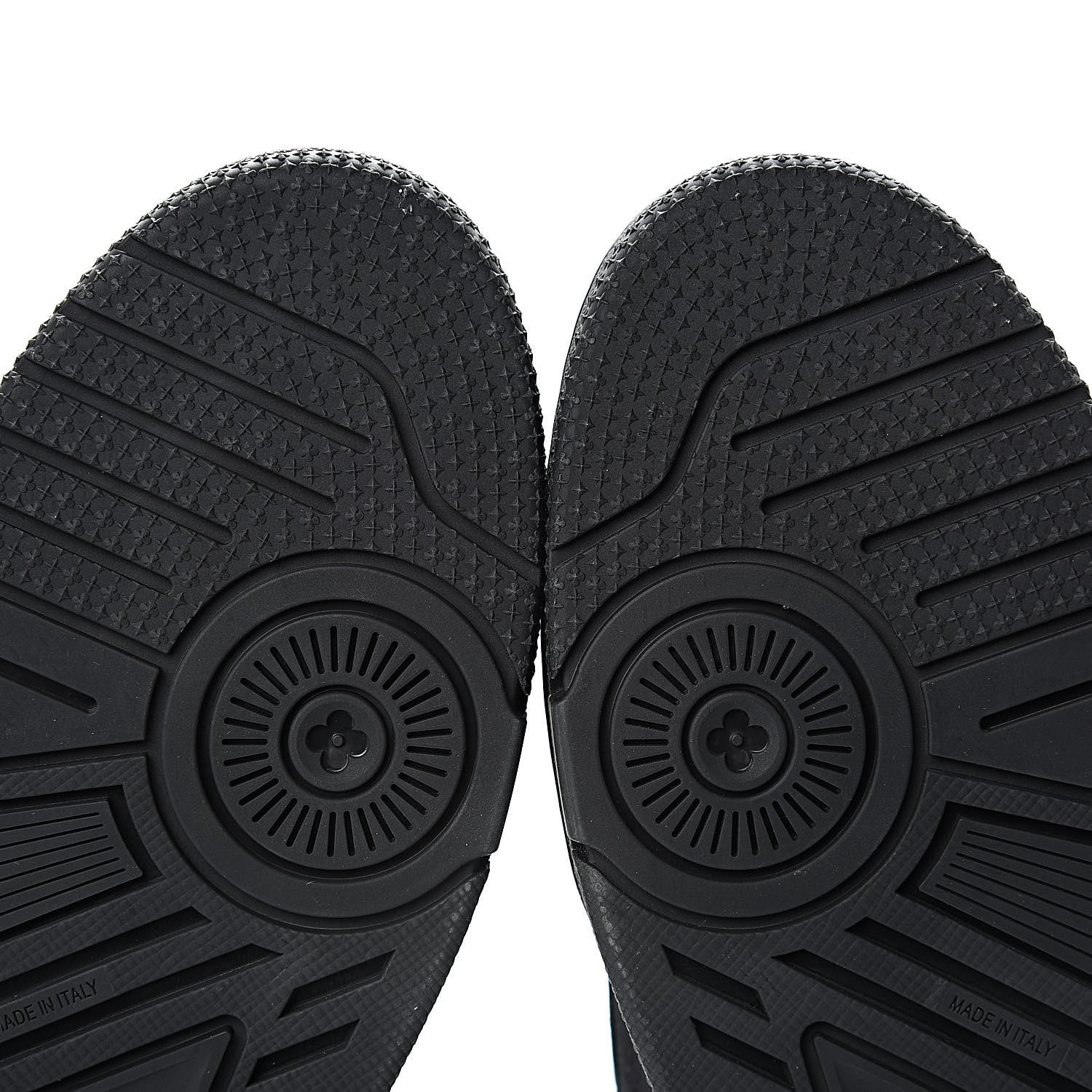 Louis Vuitton Suede Uniform Sneakers 10 Black 7 of 8