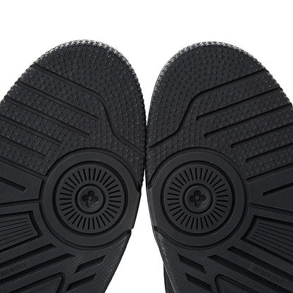 Louis Vuitton Suede Uniform Sneakers 10 Black 7 of 8