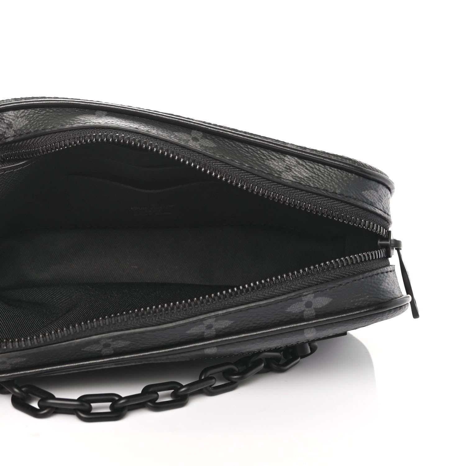 Louis Vuitton Monogram Eclipse Pochette Volga 4 of 4