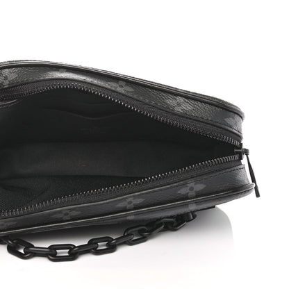 Louis Vuitton Monogram Eclipse Pochette Volga 4 of 4