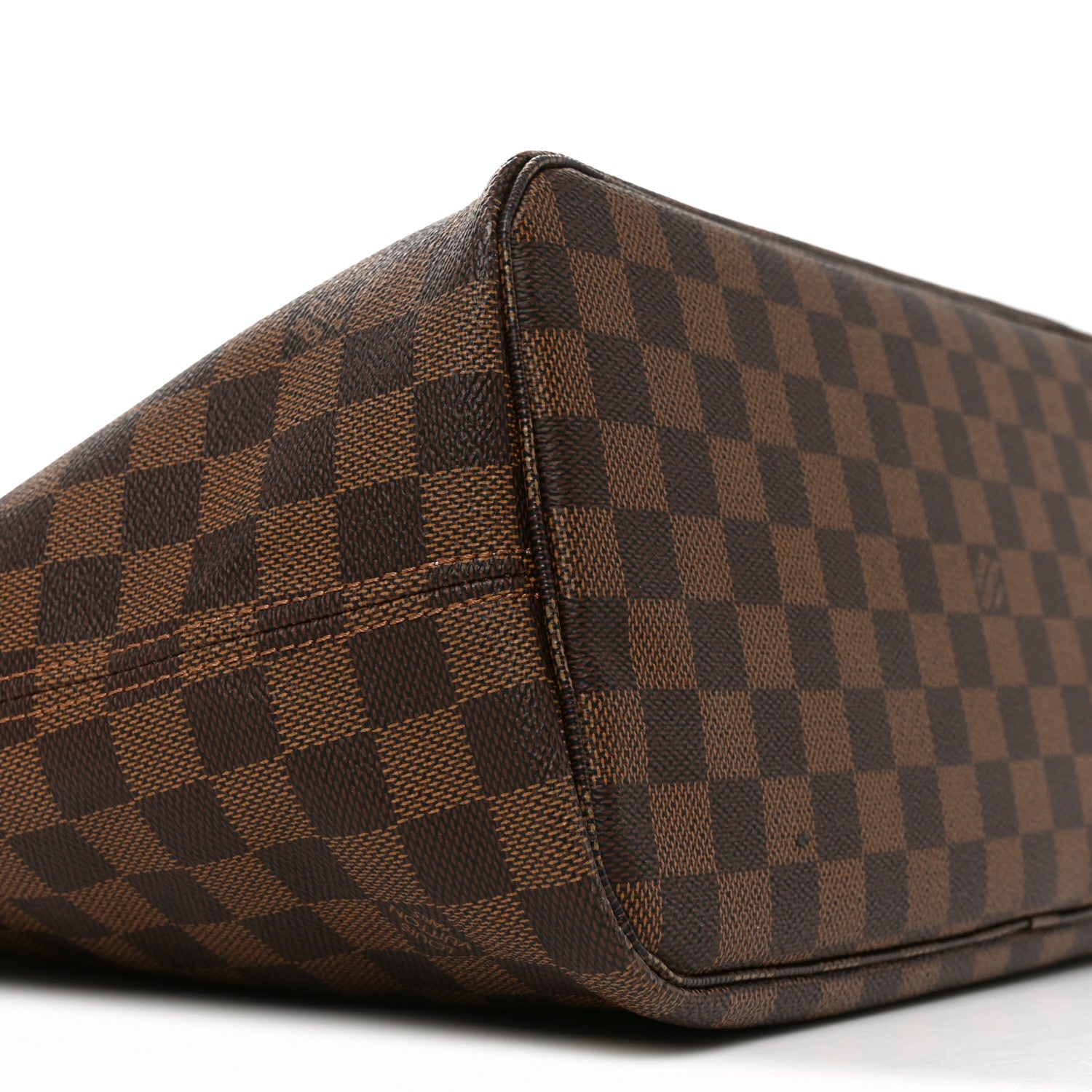 Louis Vuitton Damier Ebene Neo Neverfull MM Rose Ballerine 9 of 10