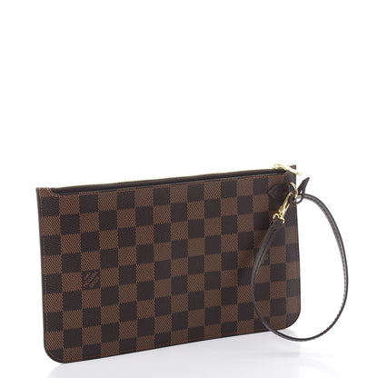 Louis Vuitton Damier Ebene Neverfull MM GM Pochette 3 of 7