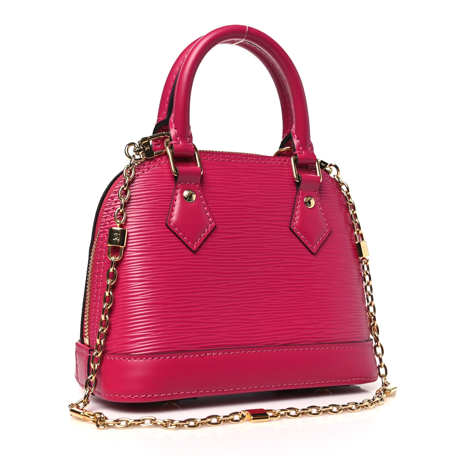 Louis Vuitton Epi LV & I Alma Mini Agathe Pink 3 of 10