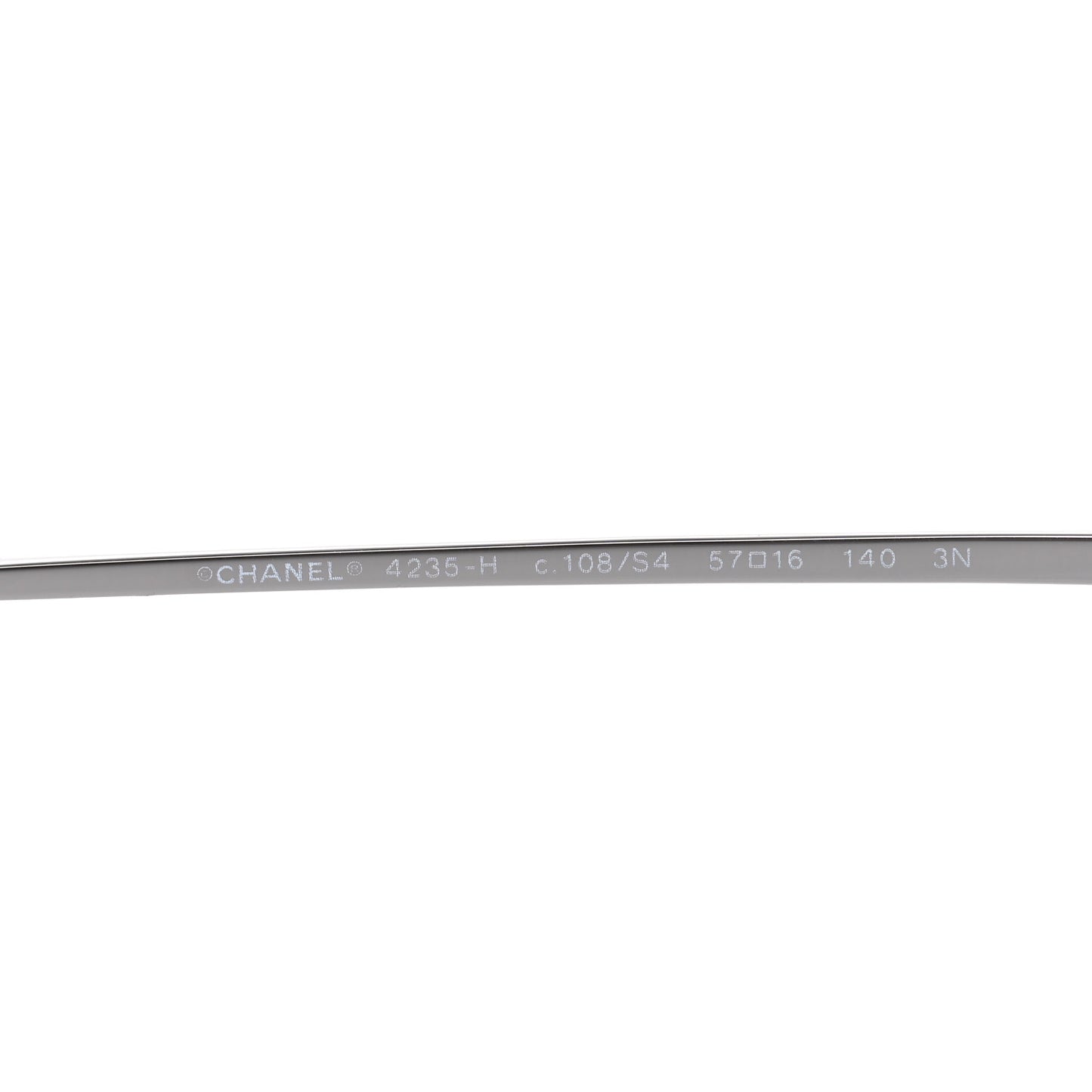 Square Frame Pearl Sunglasses 4235-H Dark Grey