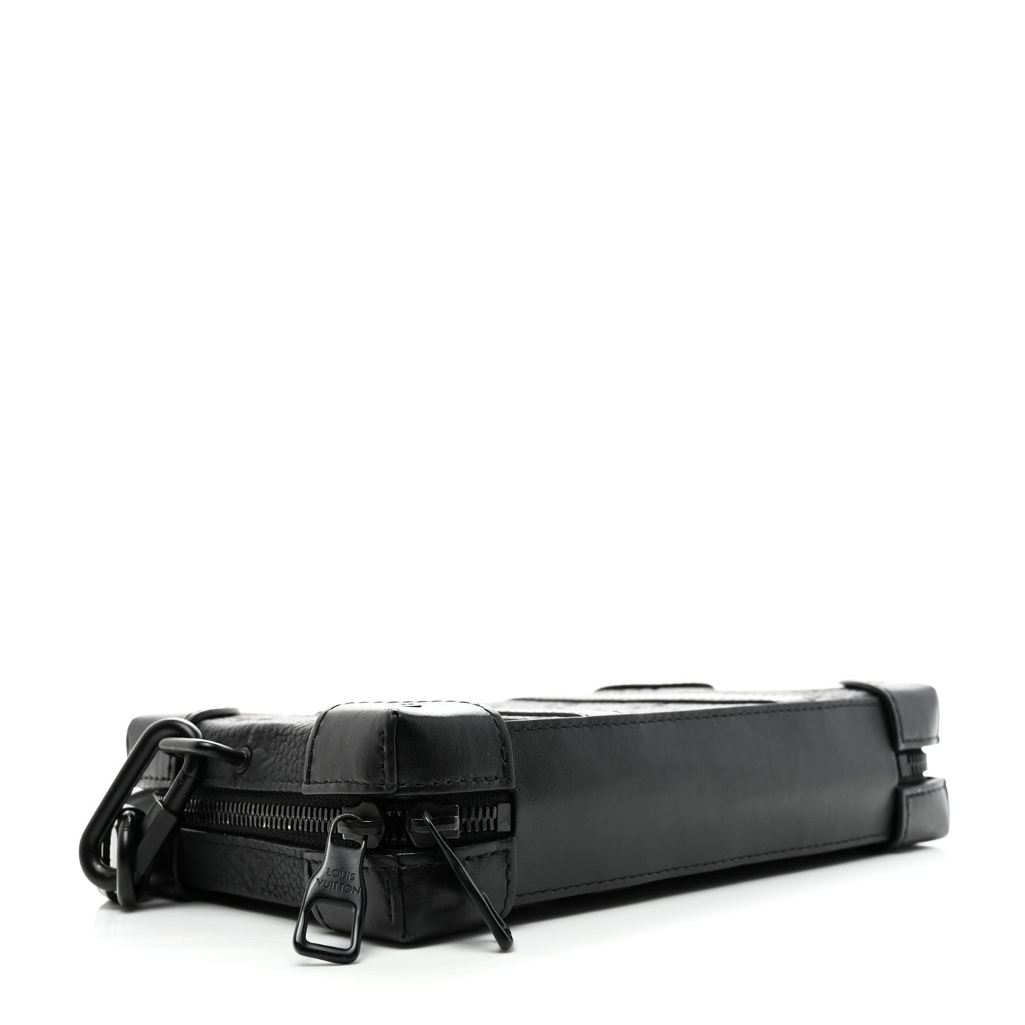 Taurillon Monogram Soft Trunk Wallet Black