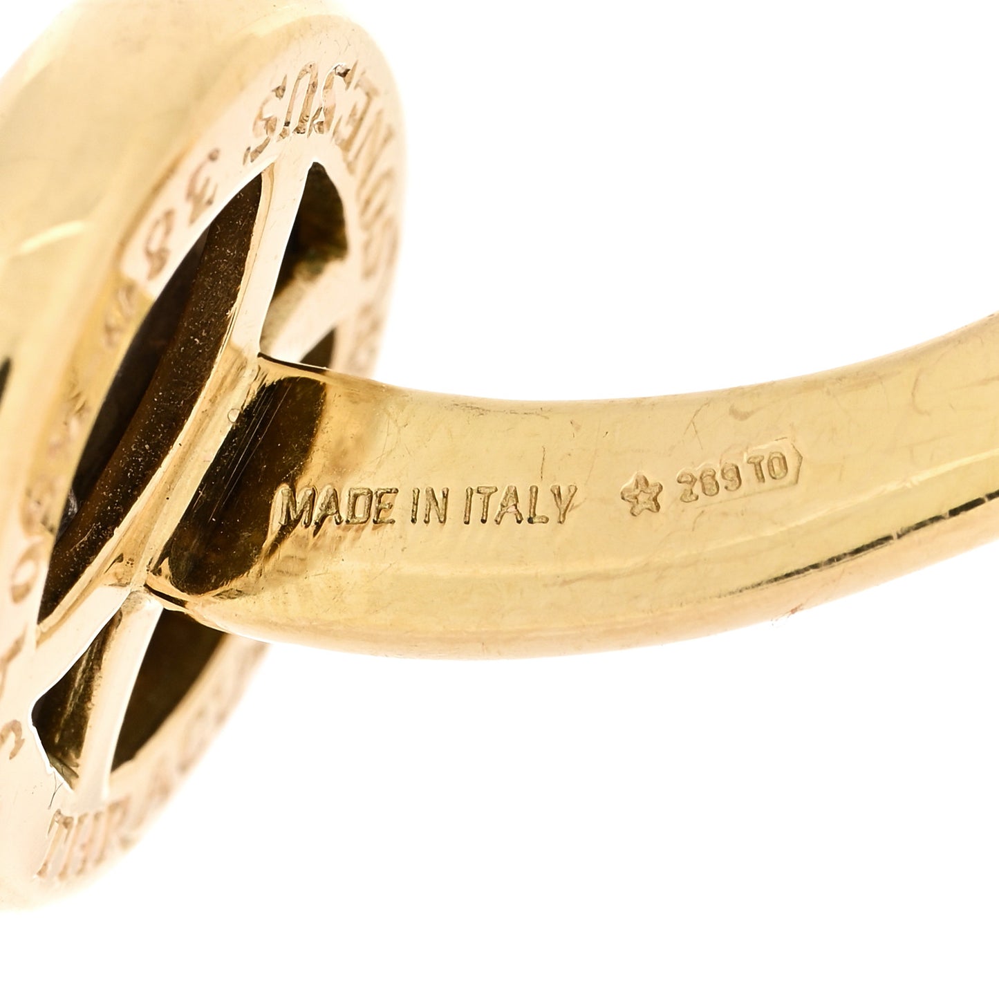 18K Yellow Gold Ancient Coin Cufflinks