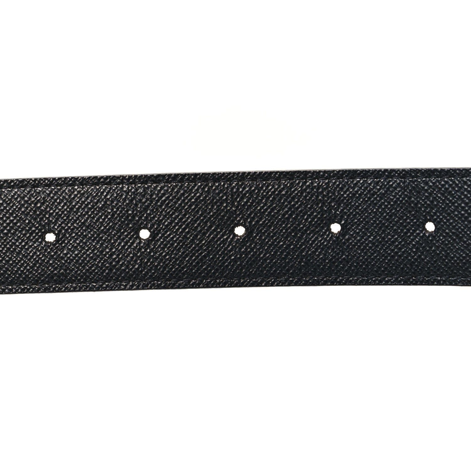 Louis Vuitton Calfskin Monogram 30mm LV Initiales Reversible Belt 80 32 Black 5 of 5