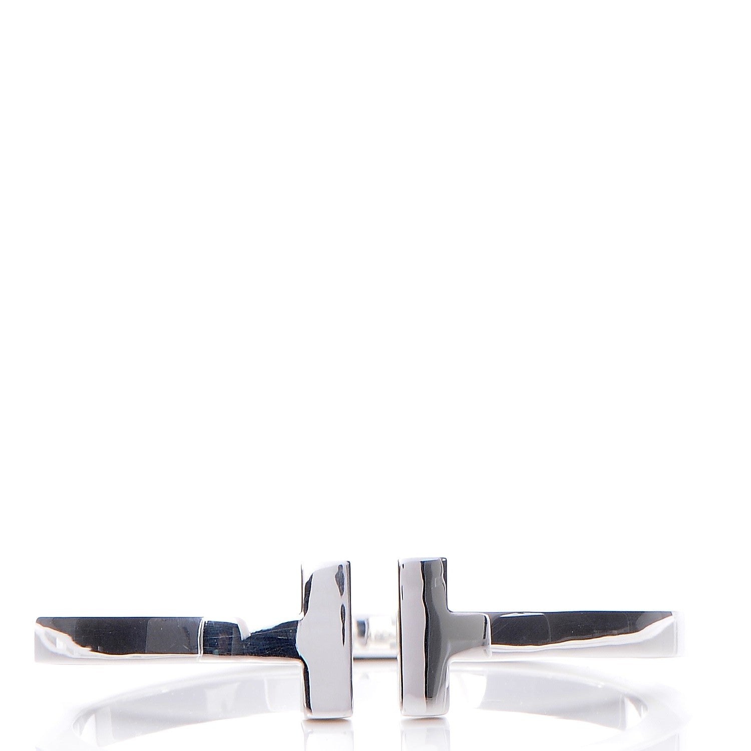 Tiffany Sterling Silver T Square Bracelet 1 of 4