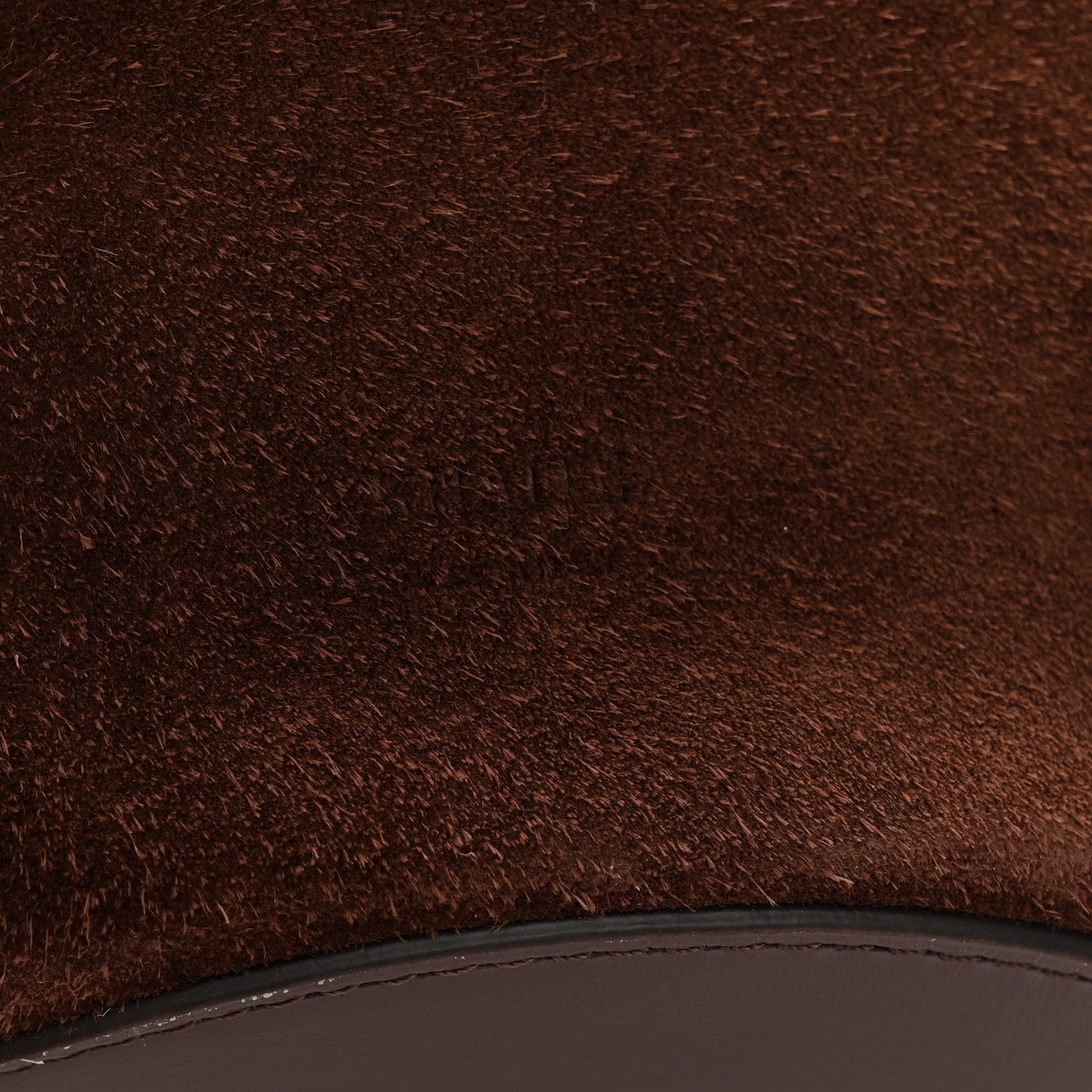 Khaite Suede Calfskin Mini Lotus Tote Coffee 6 of 9
