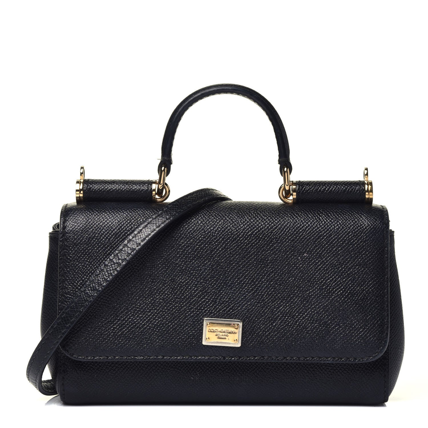 Dolce & Gabbana Dauphine Mini Von Bag Black 1 of 8