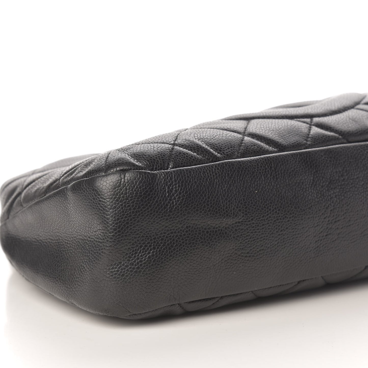 Caviar Quilted Timeless CC Soft Tote Black