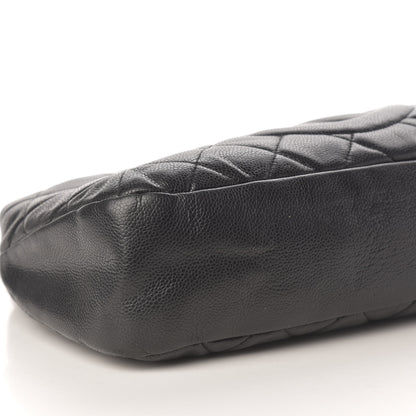 Chanel Caviar Quilted Timeless CC Soft Tote Black 5 of 9