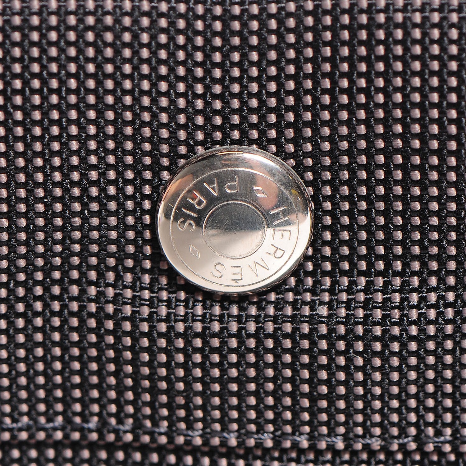 Hermes Canvas Herline MM Tote Grey 21 of 26