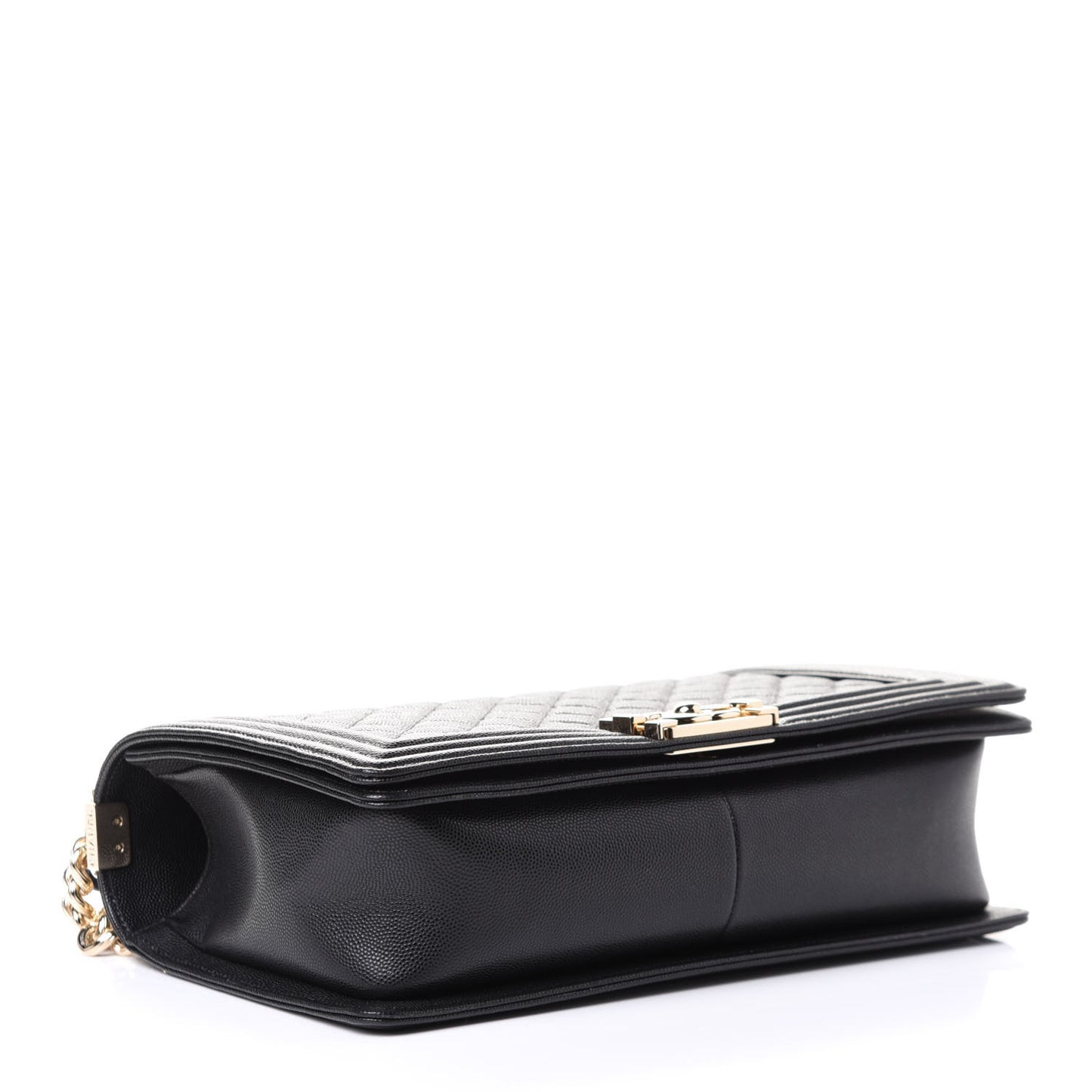 Caviar Quilted New Medium Boy Flap Black