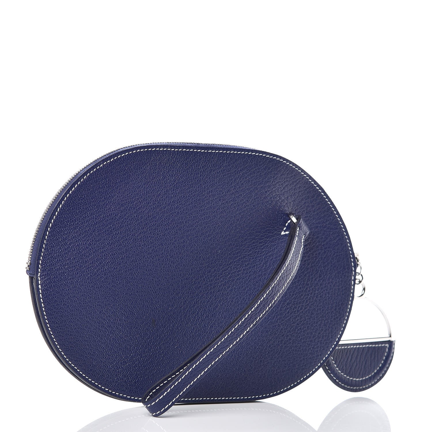 Hermes Chevre Mysore In-The-Loop-To-Go Pochette Bleu Encre 3 of 8