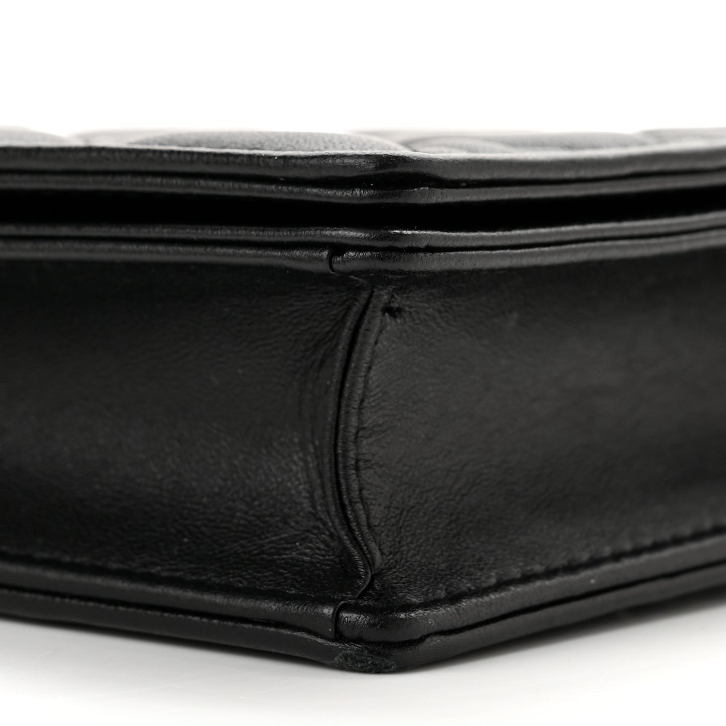 Lambskin Cannage Lady Dior Pouch Black
