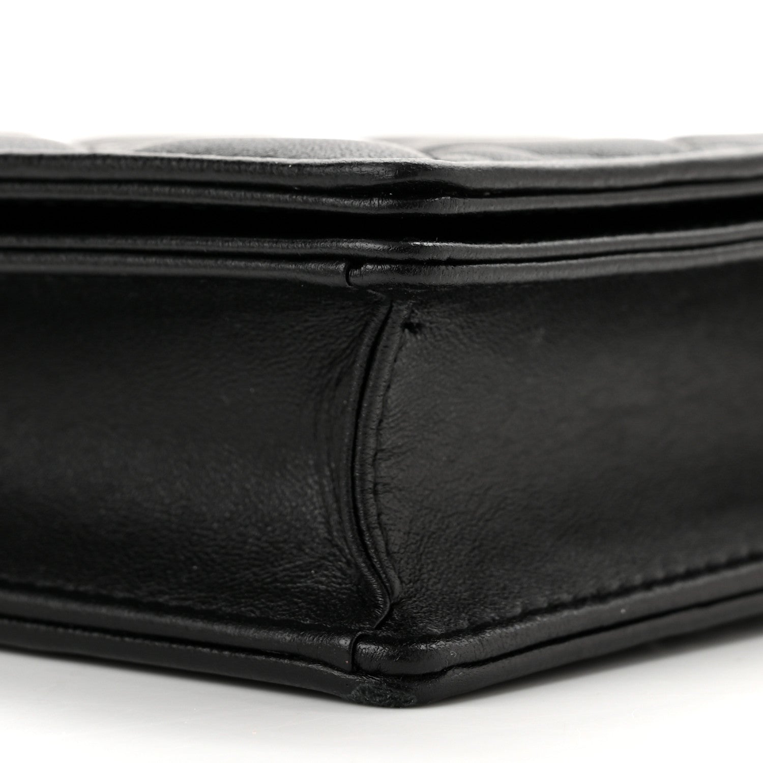 Christian Dior Lambskin Cannage Lady Dior Pouch Black 11 of 14