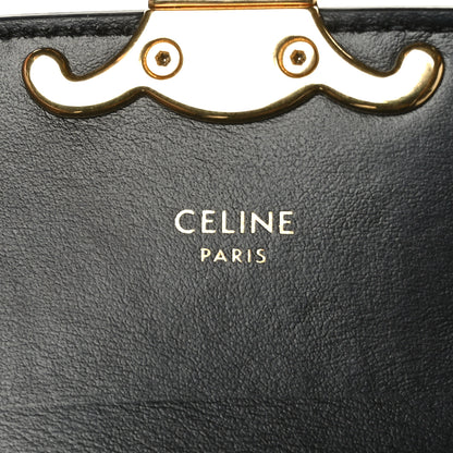 Celine Shiny Calfskin Mini Triomphe Black 6 of 8