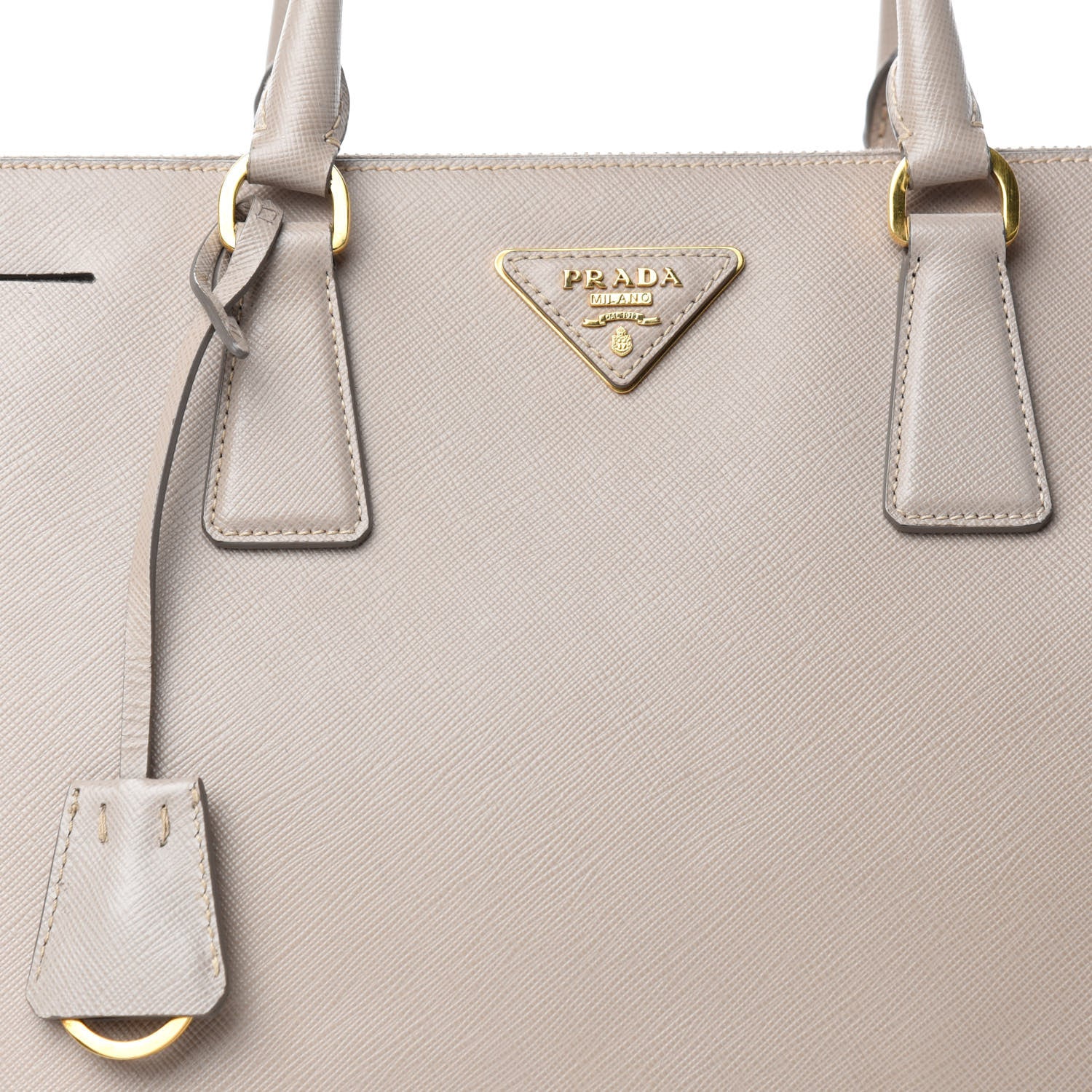 Prada Saffiano Large Galleria Double Zip Tote Pomice 24 of 24