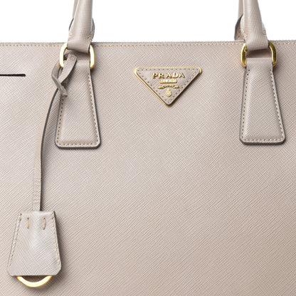 Prada Saffiano Large Galleria Double Zip Tote Pomice 24 of 24