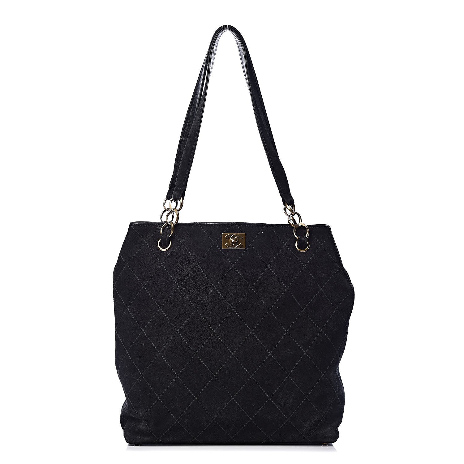 Chanel Iridescent Caviar Quilted Tote Black 1 of 15