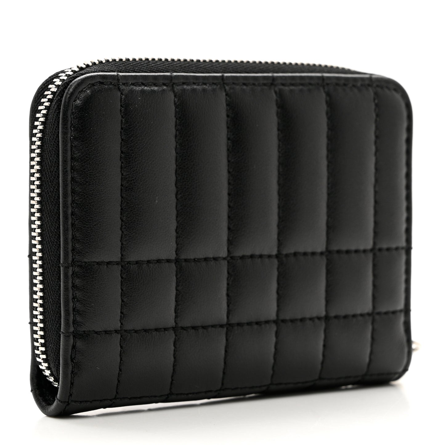 Lambskin Quilted Lola Wallet Black