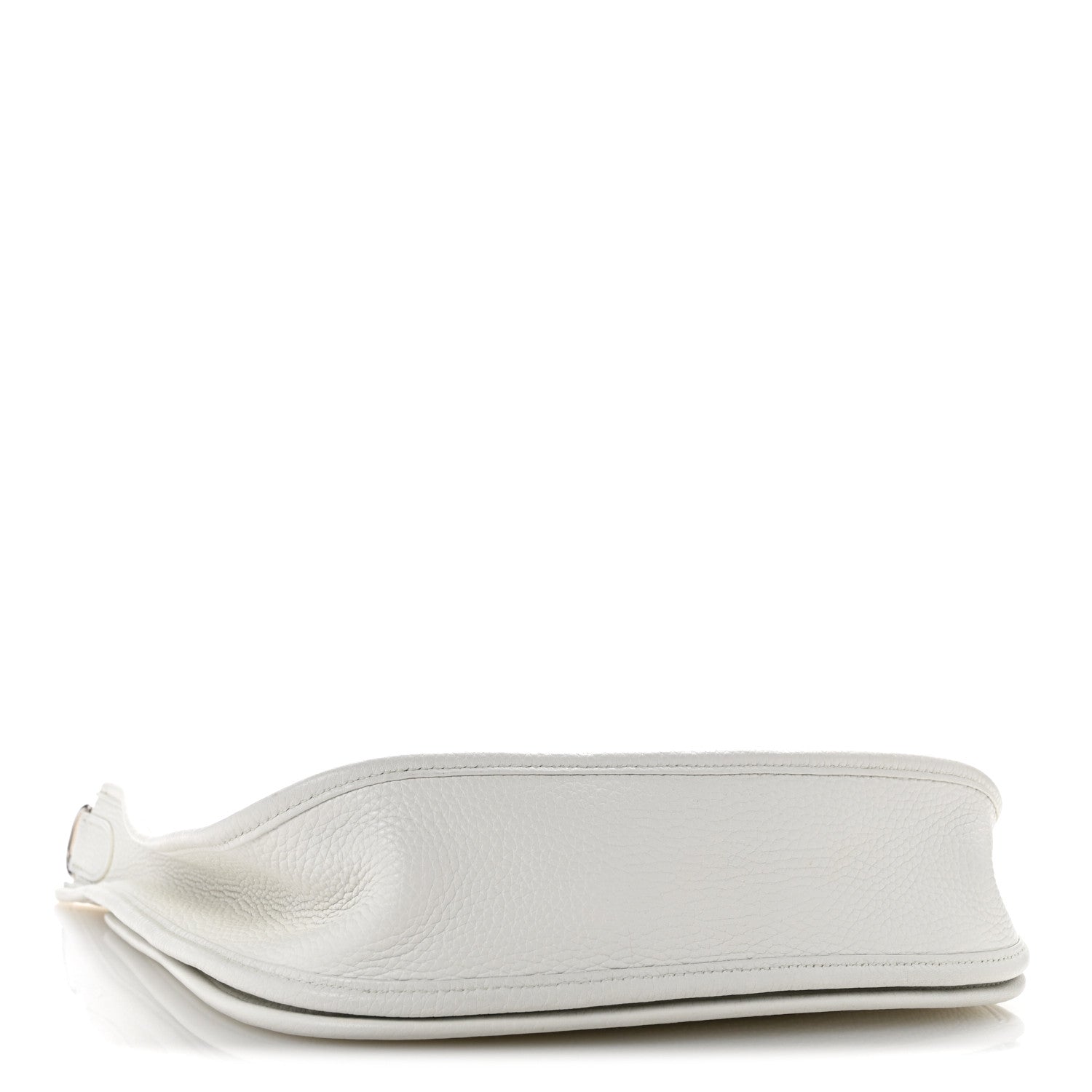 Hermes Taurillon Clemence EVELYNE III PM White 4 of 12