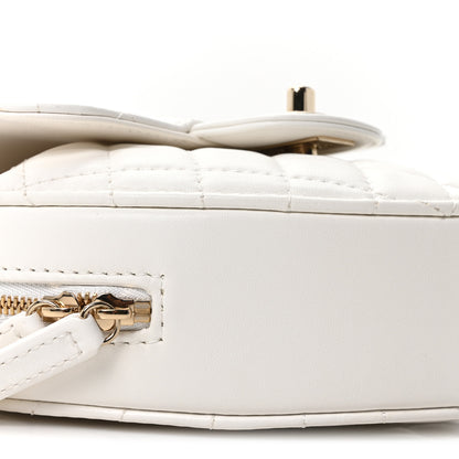 Chanel Lambskin Quilted CC In Love Heart Bag White 9 of 11