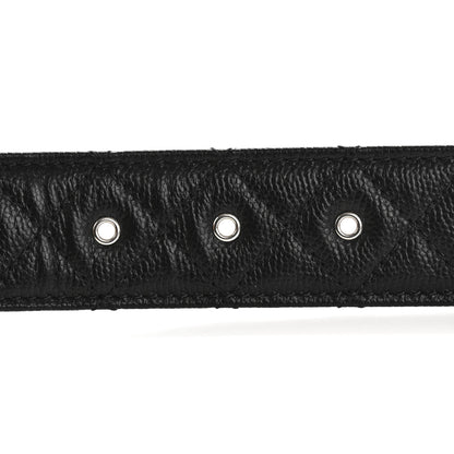 Chanel Caviar Quilted CC Chain Belt 75 30 Black 4 of 7