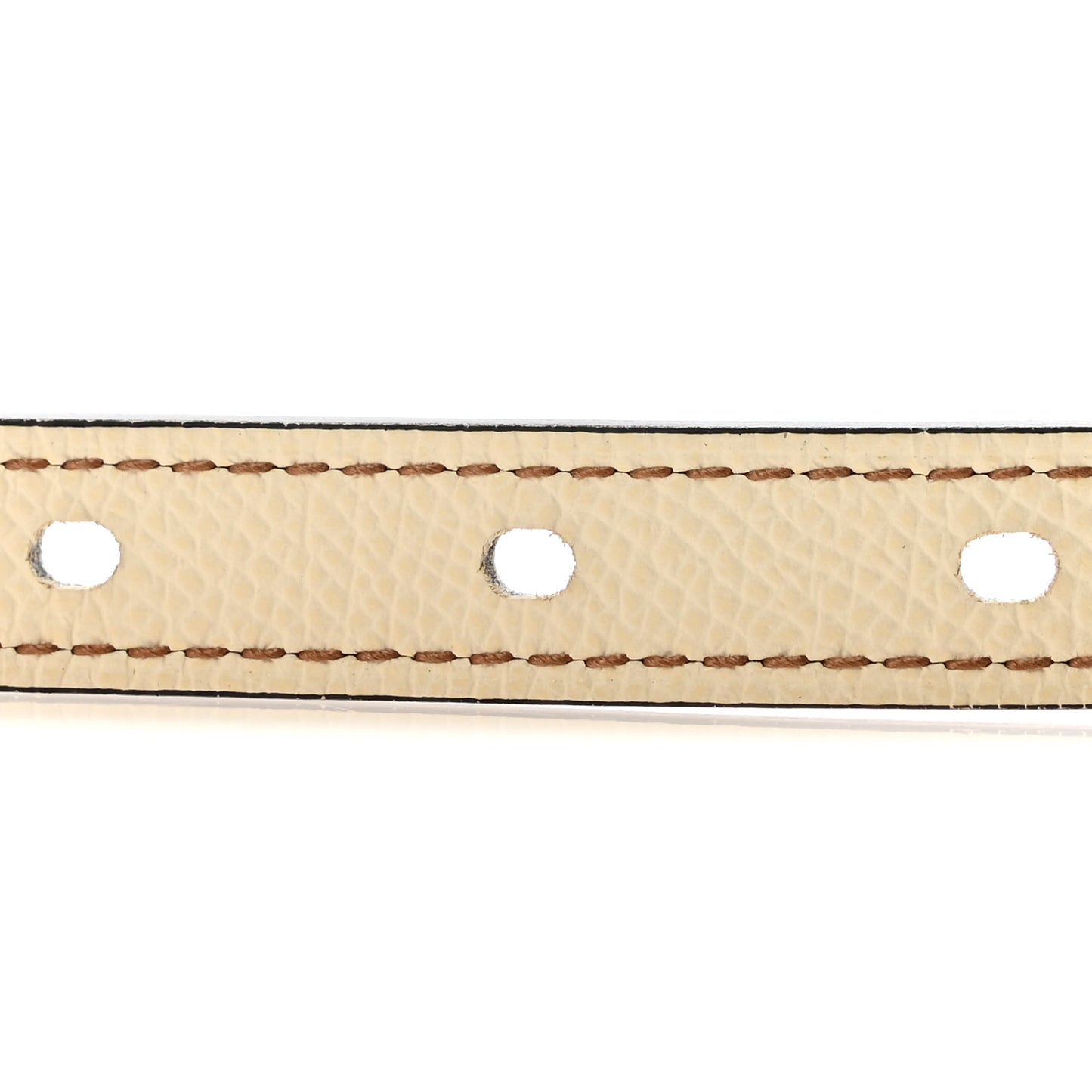 Epsom 15mm Pop H Belt 85 34 Craie Biscuit Alezan