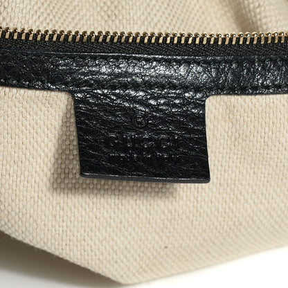 Gucci Pebbled Calfskin Medium Soho Chain Hobo Black 11 of 18