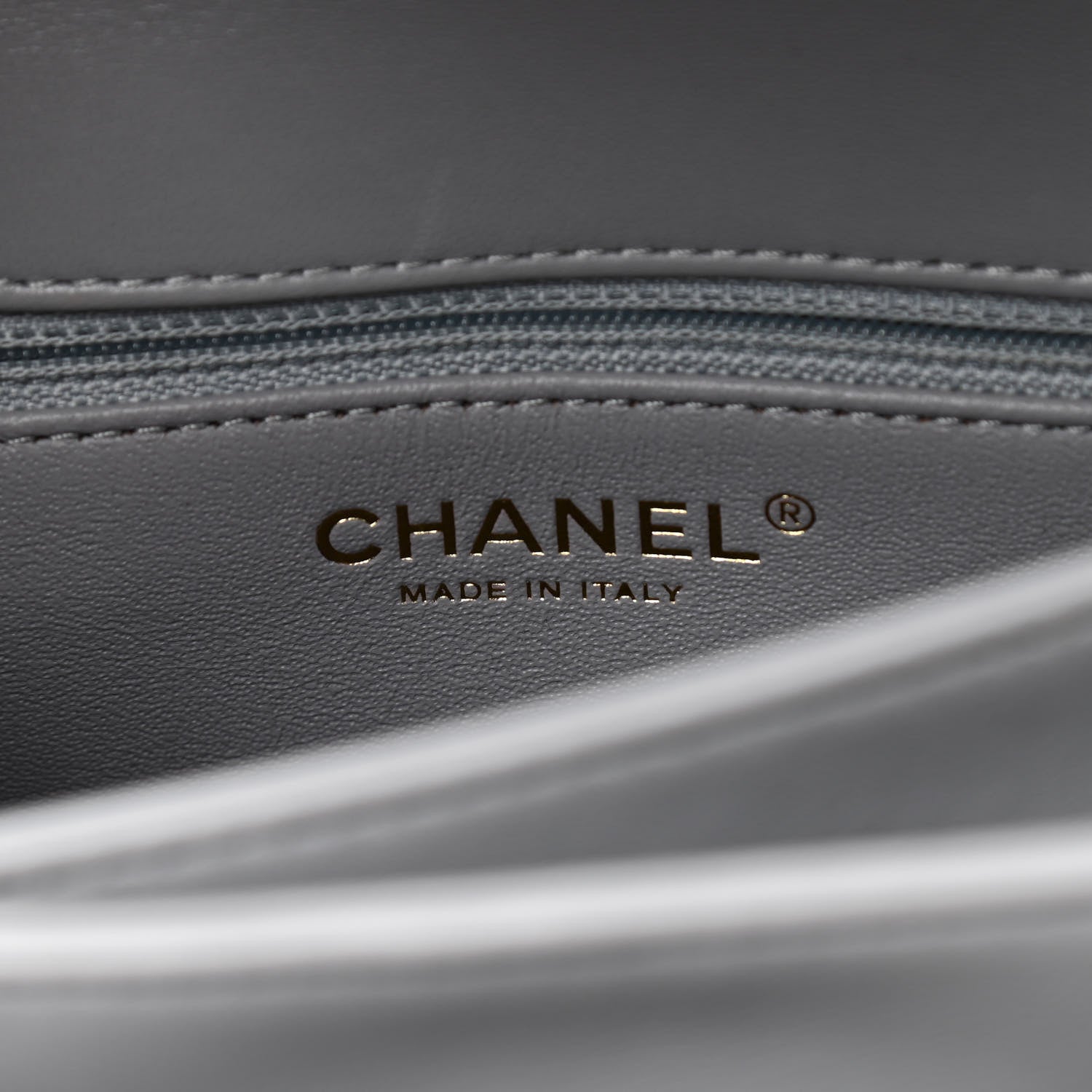 Chanel Lambskin Quilted Small Trendy CC Flap Dual Handle Bag Grey 6 of 9