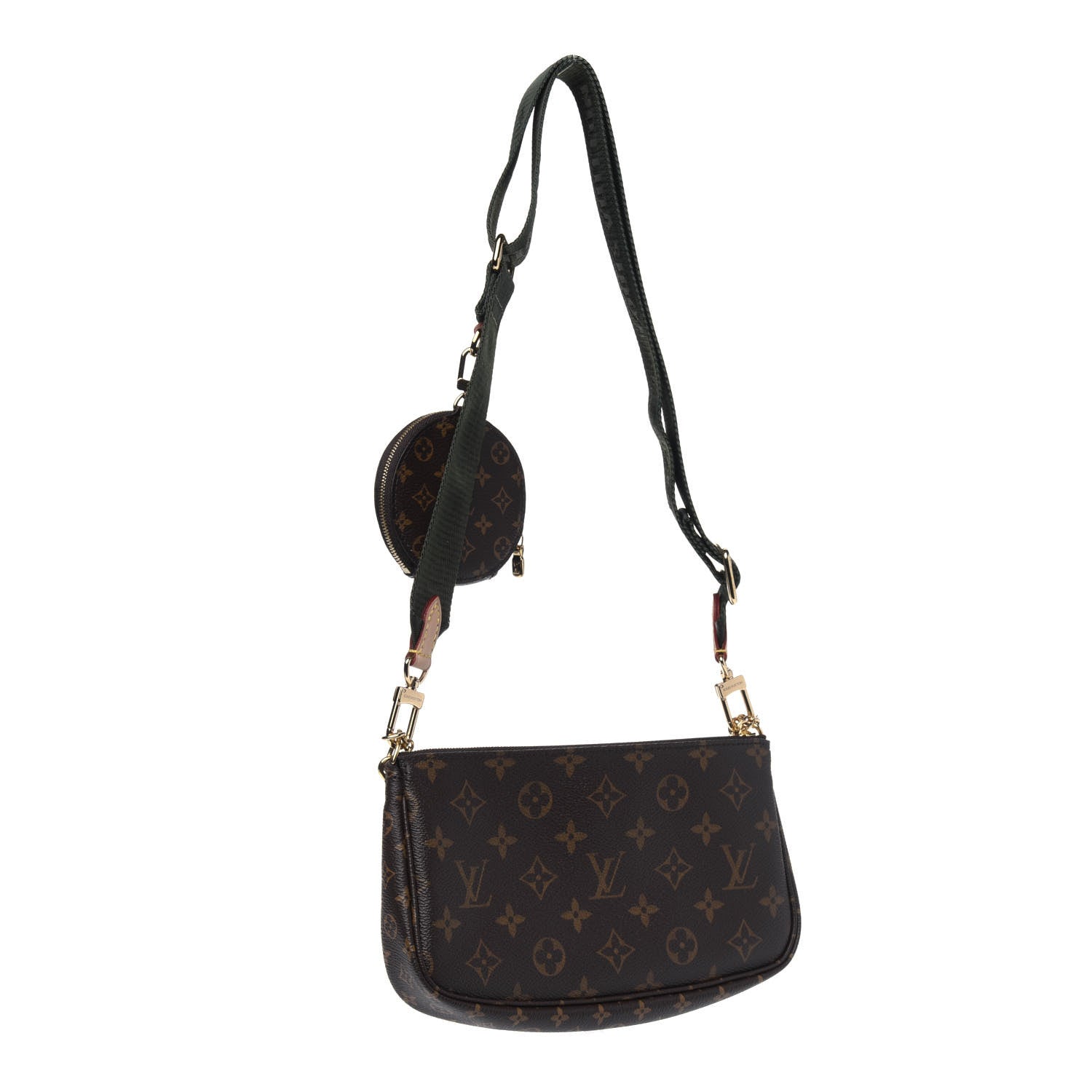 Louis Vuitton Monogram Multi Pochette Accessories Kaki 2 of 4