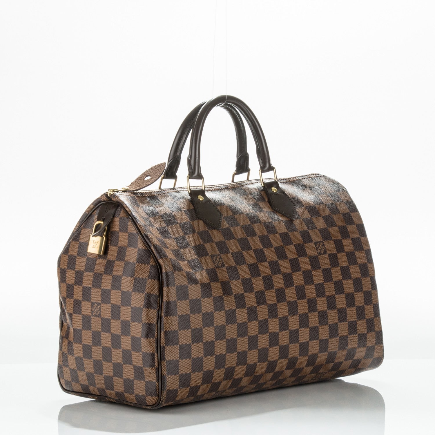Louis Vuitton Damier Ebene Speedy 35 3 of 8