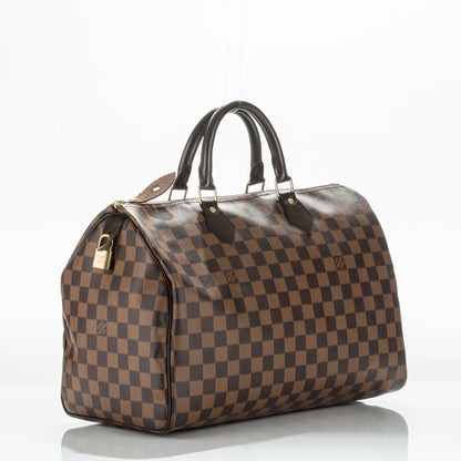 Louis Vuitton Damier Ebene Speedy 35 3 of 8