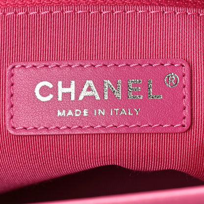 Chanel Aged Calfskin Quilted Medium Gabrielle Hobo Pink 6 of 9