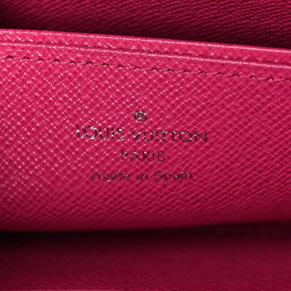 Louis Vuitton Epi Zippy Wallet Black Hot Pink 6 of 11