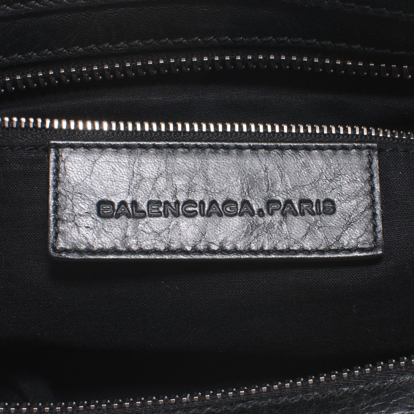 Agneau Giant 21 Silver Hardware Mid Day Black