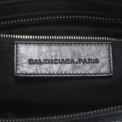 Balenciaga Agneau Giant 21 Silver Hardware Mid Day Black 7 of 9