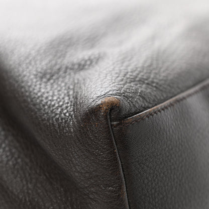Gucci Deerskin Large Hip Bamboo Hobo Dark Cocoa 9 of 10