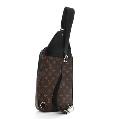 Louis Vuitton Monogram Macassar Avenue Sling Bag NM 3 of 9