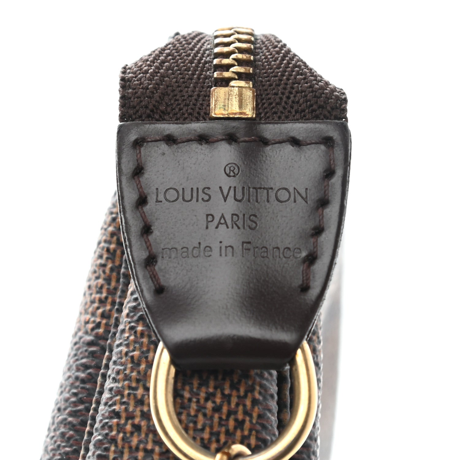 Louis Vuitton Damier Ebene Mini Pochette Accessories 7 of 10